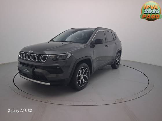 JEEP COMPASS 1.3 T270 TURBO FLEX LONGITUDE AT6 JEEP COMPASS 1.3 T270 TURBO FLEX LONGITUDE AT6